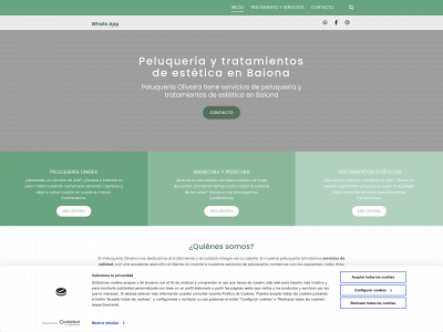 www.peluqueriaoliveira.com snapshot