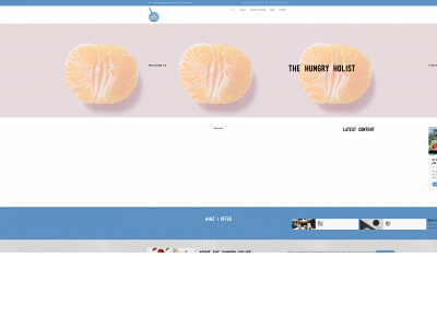 thehungryholist.com snapshot