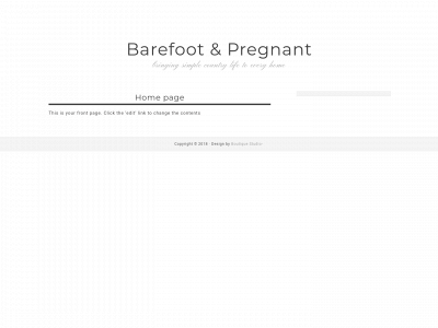 simplybarefootandpregnant.com snapshot