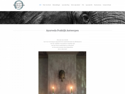 ayurvedapraktijk.be snapshot