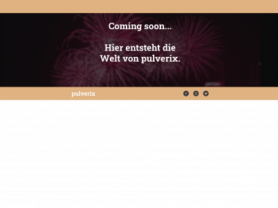 pulverix.de snapshot