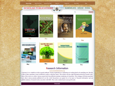 scholarpublications.in snapshot