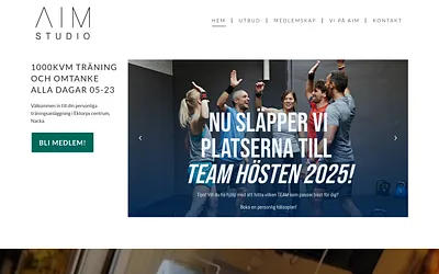 aimstudio.se snapshot