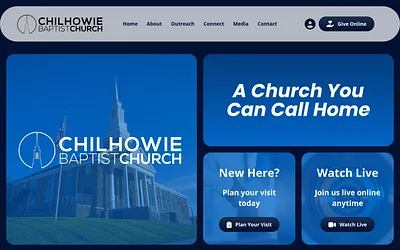 chilhowiebaptist.church snapshot