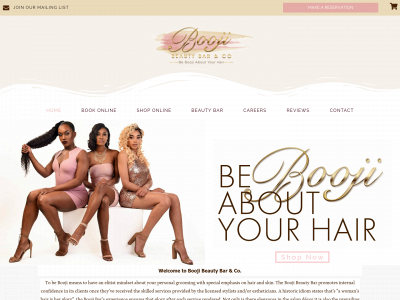 boojibeauty.com snapshot