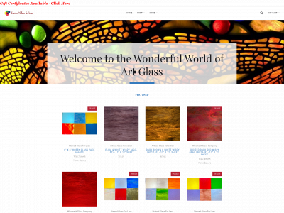 stainedglassforless.com snapshot