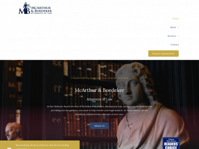 mandblawoffice.com snapshot