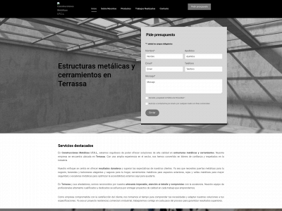 construccionesmetalicasifcl.es snapshot