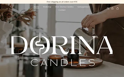 dorinacandles.nl snapshot