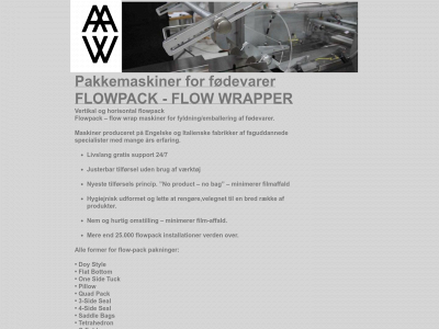 flowpack.dk snapshot