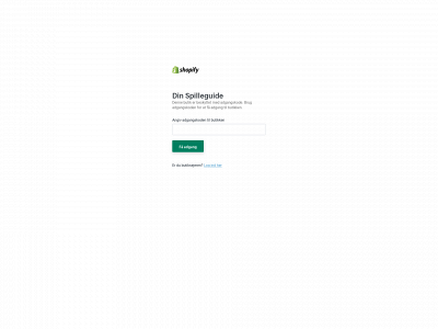 dinspilleguide.dk snapshot