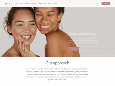 skinvfacialspa.com snapshot