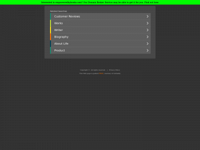 empoweredbybooks.com snapshot
