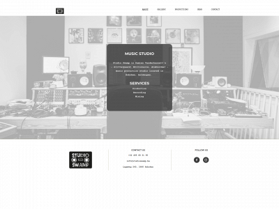 studioswamp.be snapshot