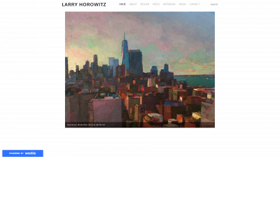 www.larryhorowitzart.com snapshot