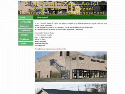 sintpauluszalen.be snapshot