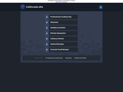 cailincook.site snapshot