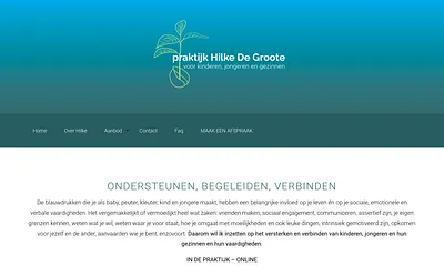 praktijkhilkedegroote.be snapshot