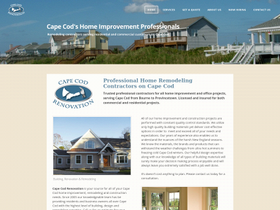 www.capecodrenovation.com snapshot