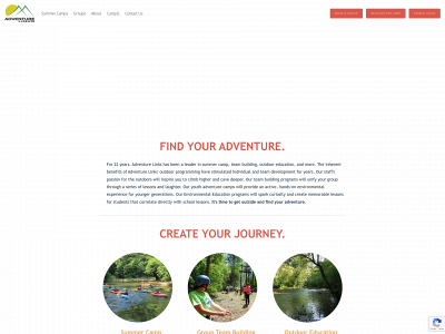 adventurelinks.net snapshot