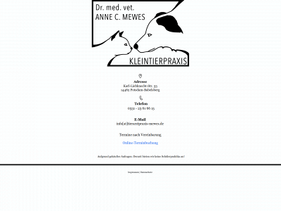 tierarztpraxis-mewes.de snapshot