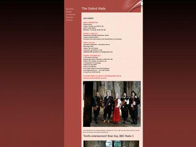 oxfordwaits.com snapshot