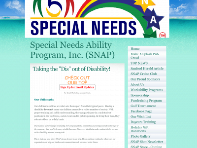 specialneedsabilityprogram.org snapshot