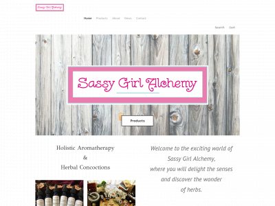 www.sassygirlalchemy.com snapshot