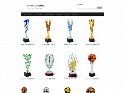 distinguishedtrophies.net snapshot