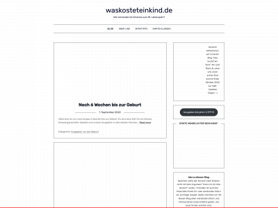 waskosteteinkind.de snapshot