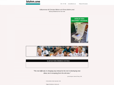 blohm.one snapshot