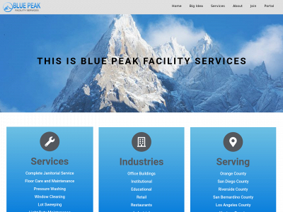 teambluepeak.com snapshot