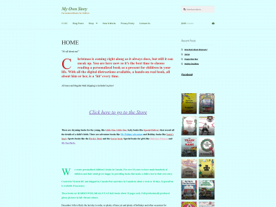 myownstory.ca snapshot