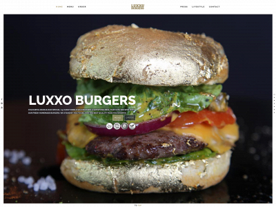 luxxoburgers.co.uk snapshot
