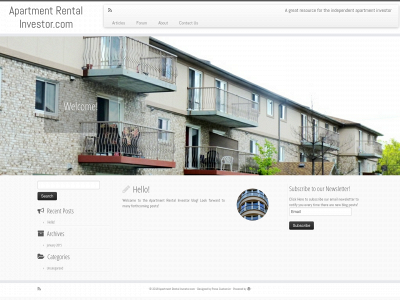 apartmentrentalinvestor.com snapshot
