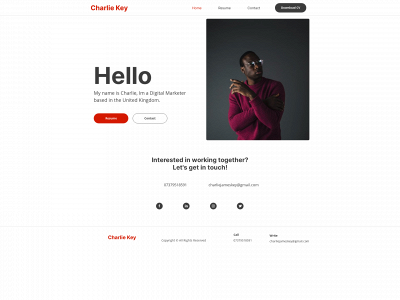 charliejkey.co.uk snapshot