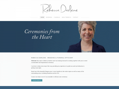 www.rebeccadarlene.com snapshot