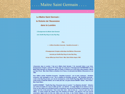 maitre-saint-germain.com snapshot