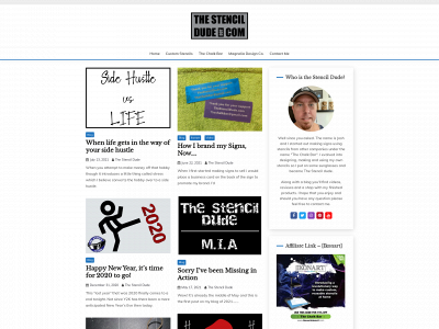 thestencildude.com snapshot