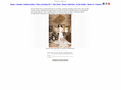 victorrossi.com snapshot