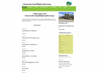 vastanvik.se snapshot