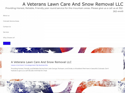 aveteranslawncare.com snapshot