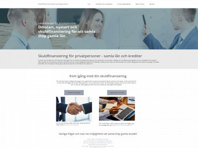skuldfinansiering.nu snapshot