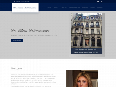 difrancescopsychiatry.net snapshot