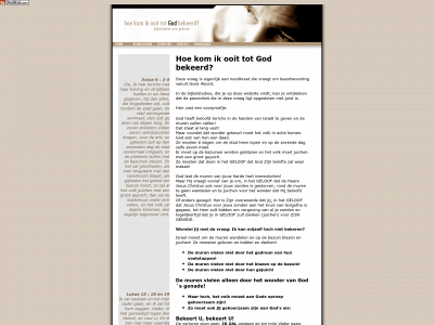 bekering.nl snapshot