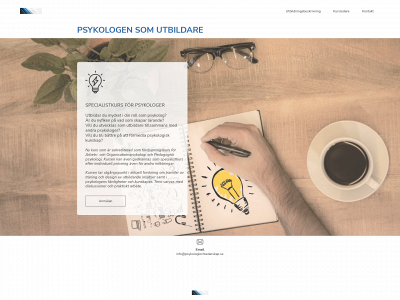 psykologiochledarskap.se snapshot