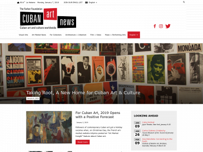 cubanartnews.org snapshot