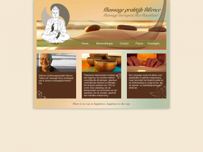massagepraktijksilence.nl snapshot