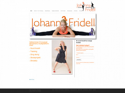 johannafridell.dk snapshot