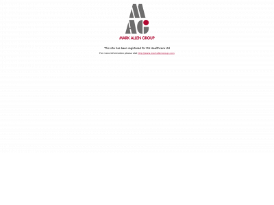 markallenauthor.com snapshot